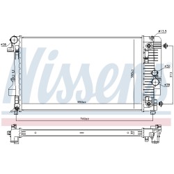 Radiateur Refroidissement Moteur Pour MERCEDES Viano Vito