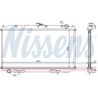 Radiateur Refroidissement Moteur Pour Nissan Almera II Hatchback 21410-BN300