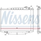 Radiateur Refroidissement Moteur Pour Nissan Pick-up 21410-2S710 214603S800