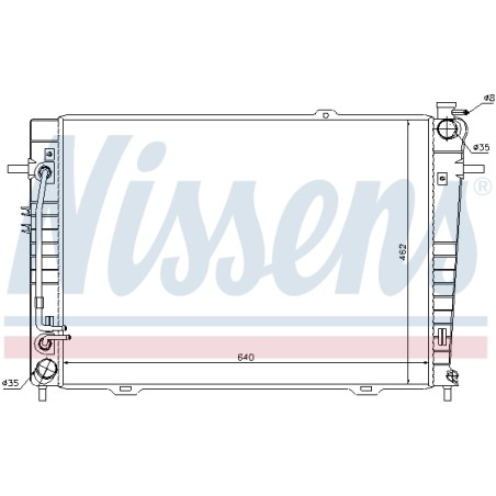 Radiateur Refroidissement Moteur Pour Hyundai Tucson Tucson/SUV Kia Sportage