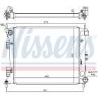 Radiateur Refroidissement Moteur Pour Hyundai Veloster 253102V700