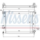 Radiateur Refroidissement Moteur Pour Hyundai i20 25310-1J200