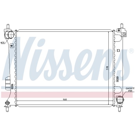 Radiateur Refroidissement Moteur Pour Hyundai i20 25310-1J000 253104P000
