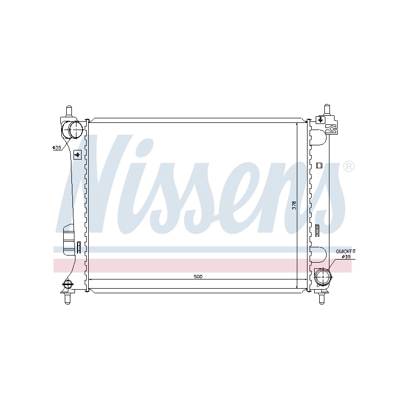 Radiateur Refroidissement Moteur Pour Hyundai i20 25310-1J000 253104P000
