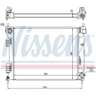 Radiateur Refroidissement Moteur Pour Hyundai Accent IV i20 Kia RIO III