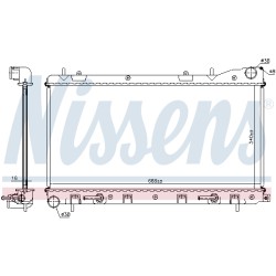 Radiateur Refroidissement Moteur Pour Subaru Forester 45199FC320