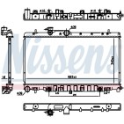 Radiateur Refroidissement Moteur Pour Subaru Impreza Legacy III Outback 32007315