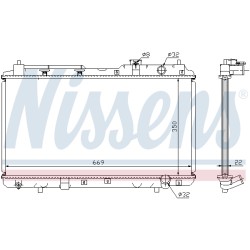 Radiateur Refroidissement Moteur Pour Honda CR-V I 19010-P3F-004 19010-P3F-014