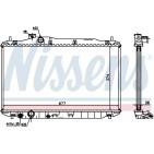 Radiateur Refroidissement Moteur Pour Honda Civic VIII 19010RSAG01 19010RSPG01
