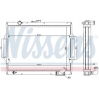 Radiateur Refroidissement Moteur Pour Mitsubishi L200 MB356389 MB356390