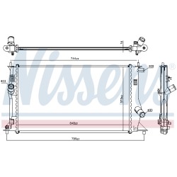 Radiateur Refroidissement Moteur Pour Mazda 5 LBF715200A LFB7-15-200A