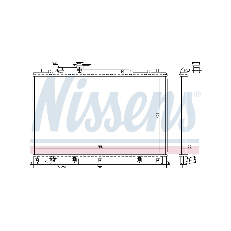 Radiateur Refroidissement Moteur Pour Mazda CX-7 L33L15200 L37J15200 L3BT15200A