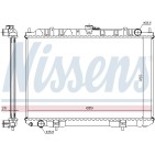 Radiateur Refroidissement Moteur Pour Nissan X-Trail 21410-8H800 21410-8H801