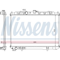 Radiateur Refroidissement Moteur Pour Nissan X-Trail 21460-8H900 21460-AE100