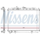Radiateur Refroidissement Moteur Pour Nissan X-Trail 21410-8H900 21410EQ30A