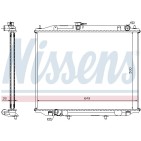 Radiateur Refroidissement Moteur Pour Nissan Terrano II Van 21410-2X900