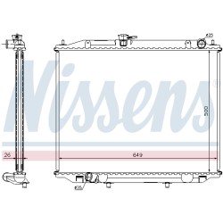 Radiateur Refroidissement Moteur Pour Nissan Terrano II Van 21410-2X900