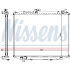 Radiateur Refroidissement Moteur Pour Ford Maverick Nissan Terrano II Van