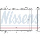 Radiateur Refroidissement Moteur Pour Nissan Navara Pick-up 21410-VK505