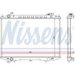 Radiateur Refroidissement Moteur Pour Nissan Navara Pick-up 21410-VK505