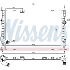 Radiateur Refroidissement Moteur Pour Nissan Qashqai +2 I Van 21400BB50A