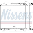 Radiateur Refroidissement Moteur Pour Nissan NP300 Navara 214605X20A
