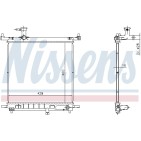 Radiateur Refroidissement Moteur Pour Nissan Micra IV 214101HC1A 214101HC1B