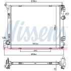 Radiateur Refroidissement Moteur Pour Renault Koleos II Nissan X-Trail Van