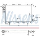 Radiateur Refroidissement Moteur Pour Renault 4 7701348798 7700656047