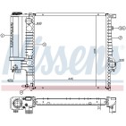 Radiateur Refroidissement Moteur Pour BMW Série 3 E30 E36 Z3 1711.1.469.176