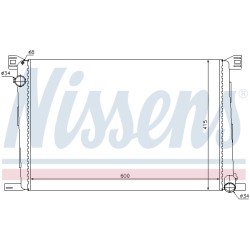 Radiateur Refroidissement Moteur Pour Mini Mini Clubman Clubvan 17118675266
