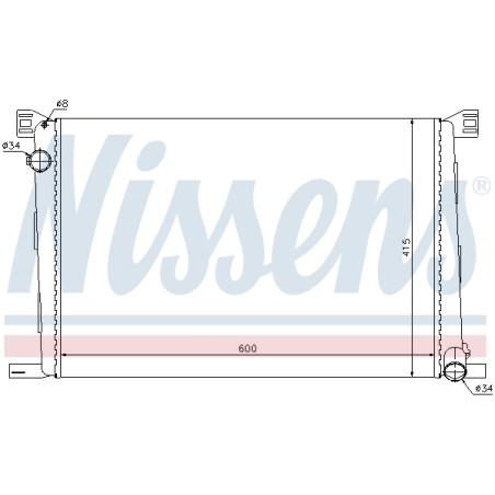 Radiateur Refroidissement Moteur Pour Mini Mini Clubman Clubvan 17118675266