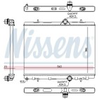 Radiateur Refroidissement Moteur Pour Peugeot Citroën DS 1610921480 9800477280