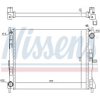 Radiateur Refroidissement Moteur Pour Renault Clio III Modus Nissan Micra III
