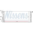 Radiateur Refroidissement Moteur Pour Fiat Autobianchi Lancia 46551216 7567061