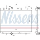 Radiateur Refroidissement Moteur Pour Peugeot Opel Citroën DS 1330.P8 1330P9