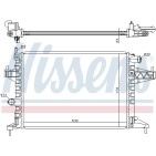 Radiateur Refroidissement Moteur Pour Opel Combo/Monospace Combo Tour Corsa C