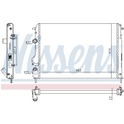 Radiateur Refroidissement Moteur Pour Renault Logan I Megane Scénic Dacia Logan