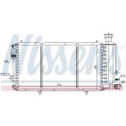 Radiateur Refroidissement Moteur Pour Citroën C15 1301EK 1331.QJ 1331JH