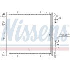 Radiateur Refroidissement Moteur Pour Renault Rapid 6006000711 6006000754