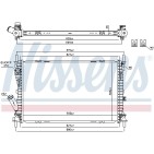 Radiateur Refroidissement Moteur Pour Ford Fiesta V Fusion 5S6H8005AB 5S6H8005AD