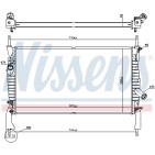 Radiateur Refroidissement Moteur Pour Ford Transit 1370865 1371296 1383315
