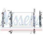 Radiateur Refroidissement Moteur Pour Ford C-Max II Focus III Grand Kuga 1703514