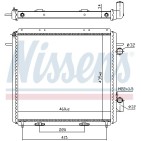 Radiateur Refroidissement Moteur Pour Renault Express Rapid 6006000712