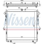 Radiateur Refroidissement Moteur Pour Ford Ranger 2117280 2117283 5231226