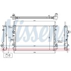 Radiateur Refroidissement Moteur Pour Ford Mondeo III 1216262 1320515 1671774