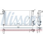 Radiateur Refroidissement Moteur Pour Peugeot 306 Partner Citroën Berlingo