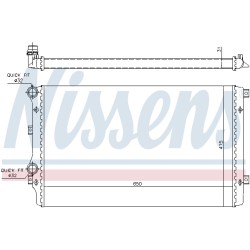Radiateur Refroidissement Moteur Pour VW Audi Seat Skoda 1K0121345AS 1KD121251
