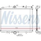 Radiateur Refroidissement Moteur Pour Peugeot 406 607 Citroën C5 I