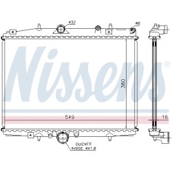 Radiateur Refroidissement Moteur Pour Peugeot 406 607 Citroën C5 I